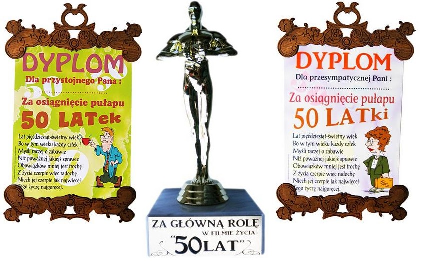 Statuetka Urodzinowa Dla Latka Latk Dyplom Yczenia Urodziny