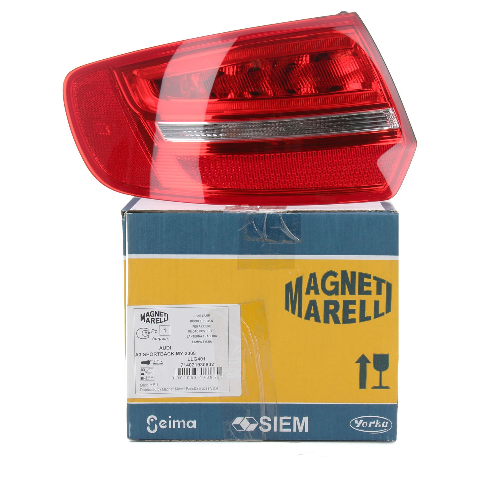 Lampa Tylna Lewa Audi A P Sportback Nowa