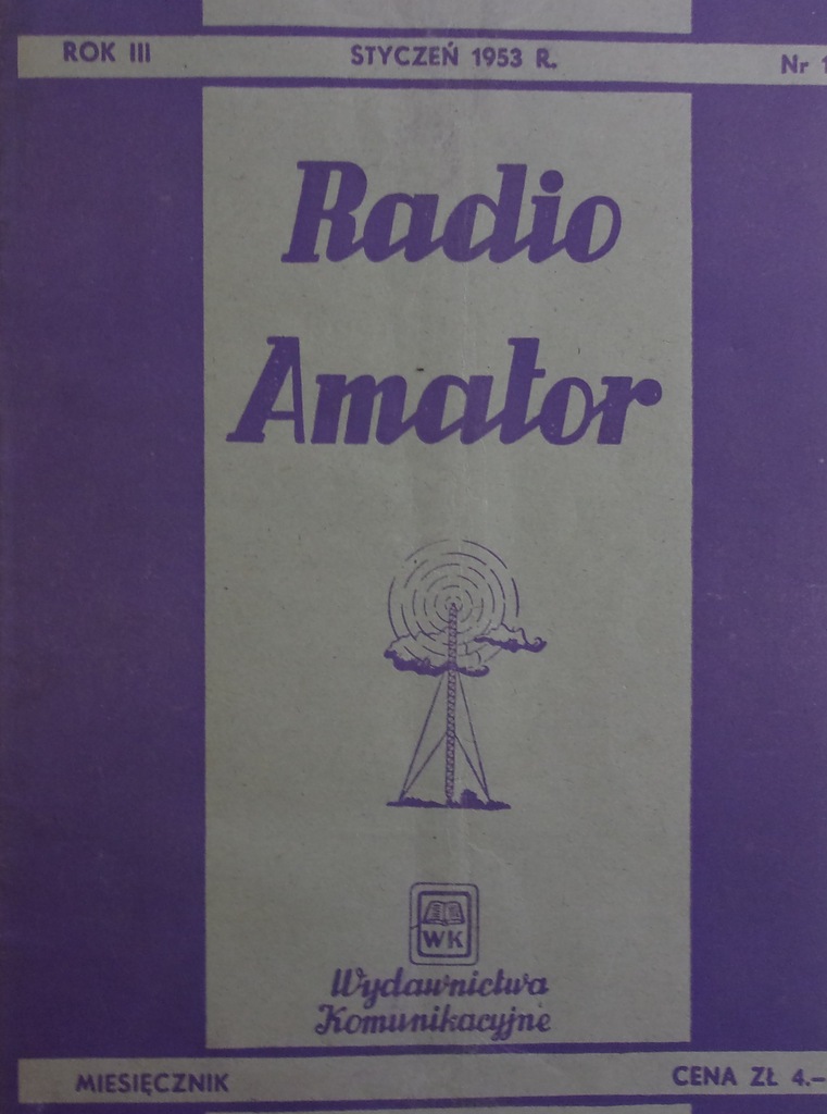 Radio Amator miesięcznik 7273519133 oficjalne archiwum Allegro