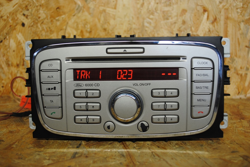 Radio Cd Ford Focus Mk Mondeo Mk Kod Oficjalne