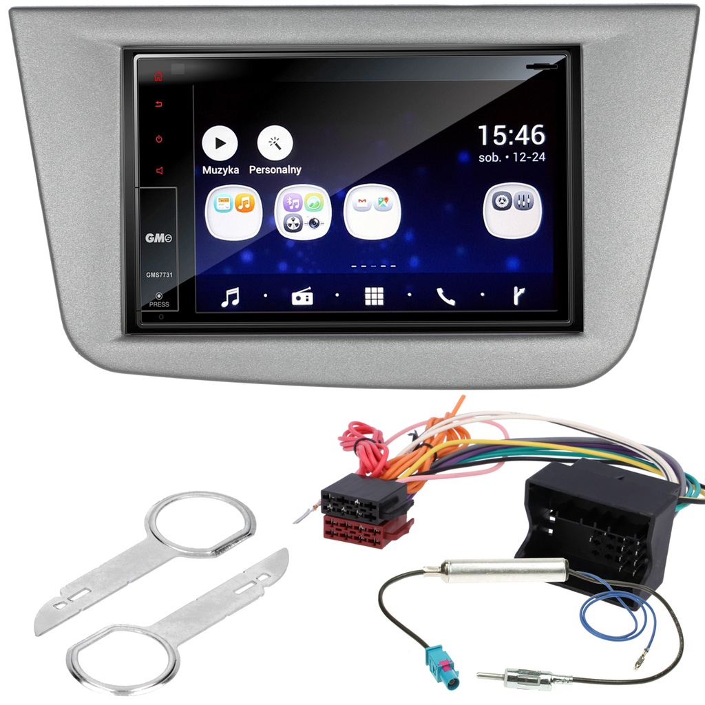 RADIO ANDROID 2 DIN GPS RAMKA SEAT ALTEA XL TOLEDO 6936715308