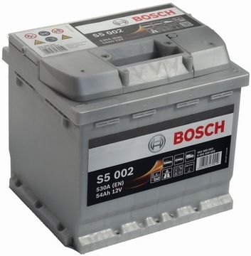 Аккумулятор BOSCH S5 54AH 530A DOBLO UNO POLO 54 Ah