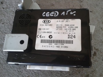 Kia Ceed II 2015 модуль BCM комп'ютер 95400-A2240