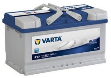 Акумулятор Varta BLUE 80AH 740a F17 175mm