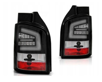 Світлодіодні задні ліхтарі VW T5 03-09 BLACK LED BAR