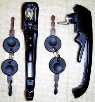 Дверні ручки (а) чорний VW T2 LT 28,31,35,40,45,50