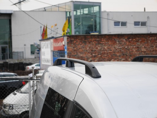 VW Caddy 2004-2015 короткі рейлінги на даху - 5