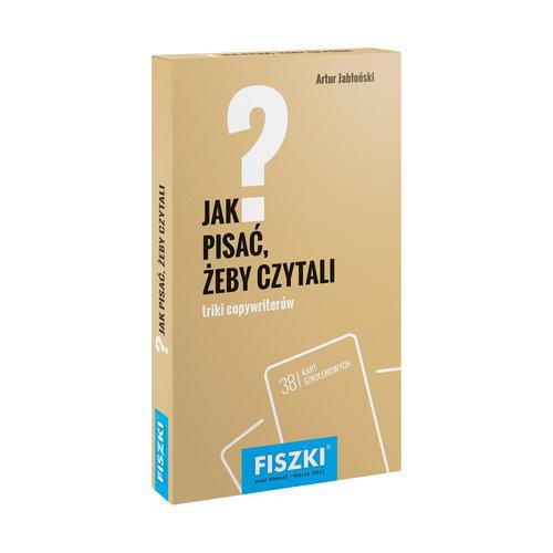 

Fiszki Jak pisać żeby czytali Artur Jabłoński