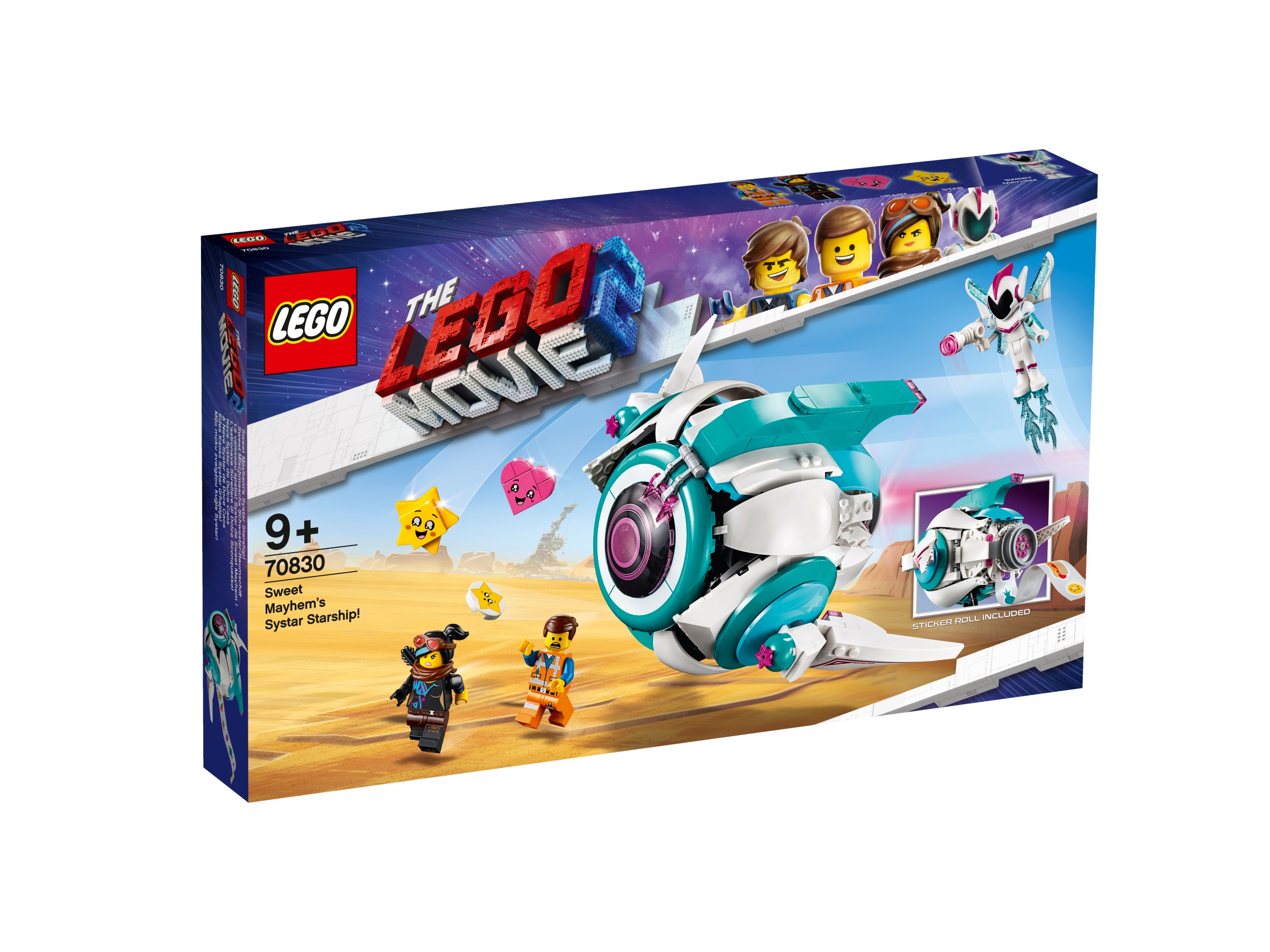 Klocki Lego The Movie 70830 Gwiezdny statek Słodkiej Zadymy-Zdjęcie-0