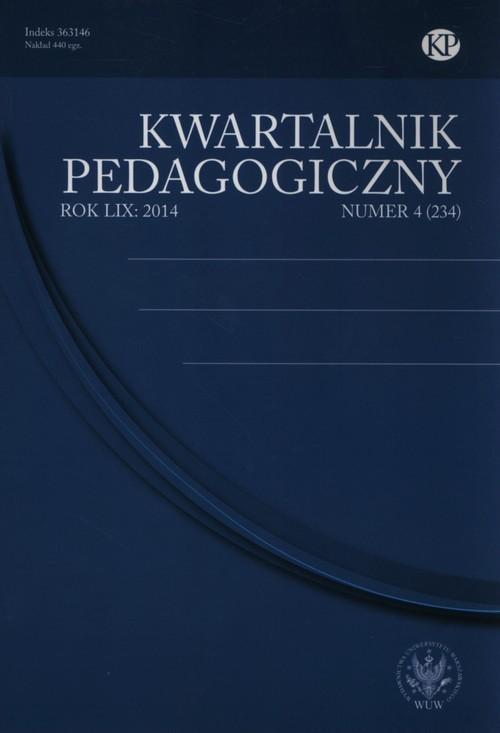 

Kwartalnik Pedagogiczny 4/2014