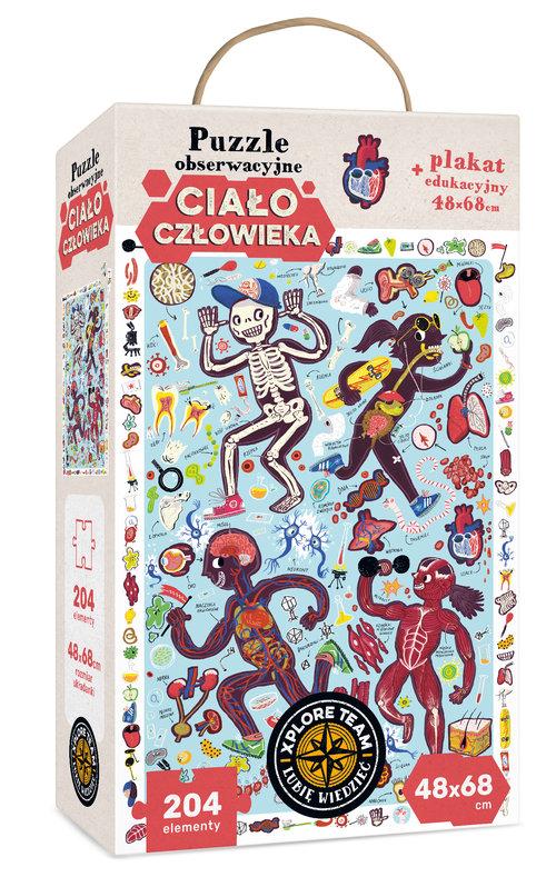 

CzuCzu Team Puzzle obserwacyjne Ciało człowieka