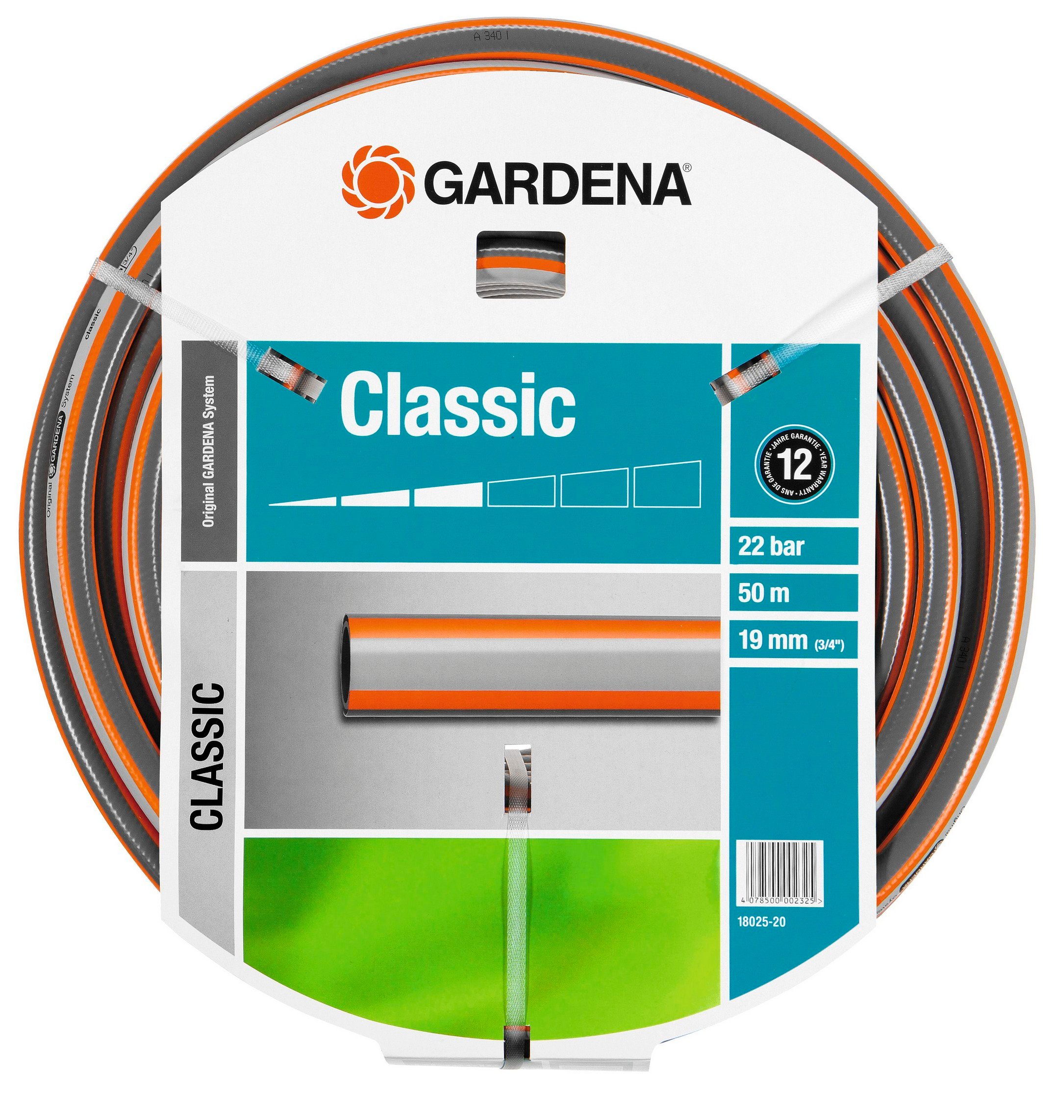 

Gardena Wąż ogrodowy Classic 3/4", 50 m 18025-20