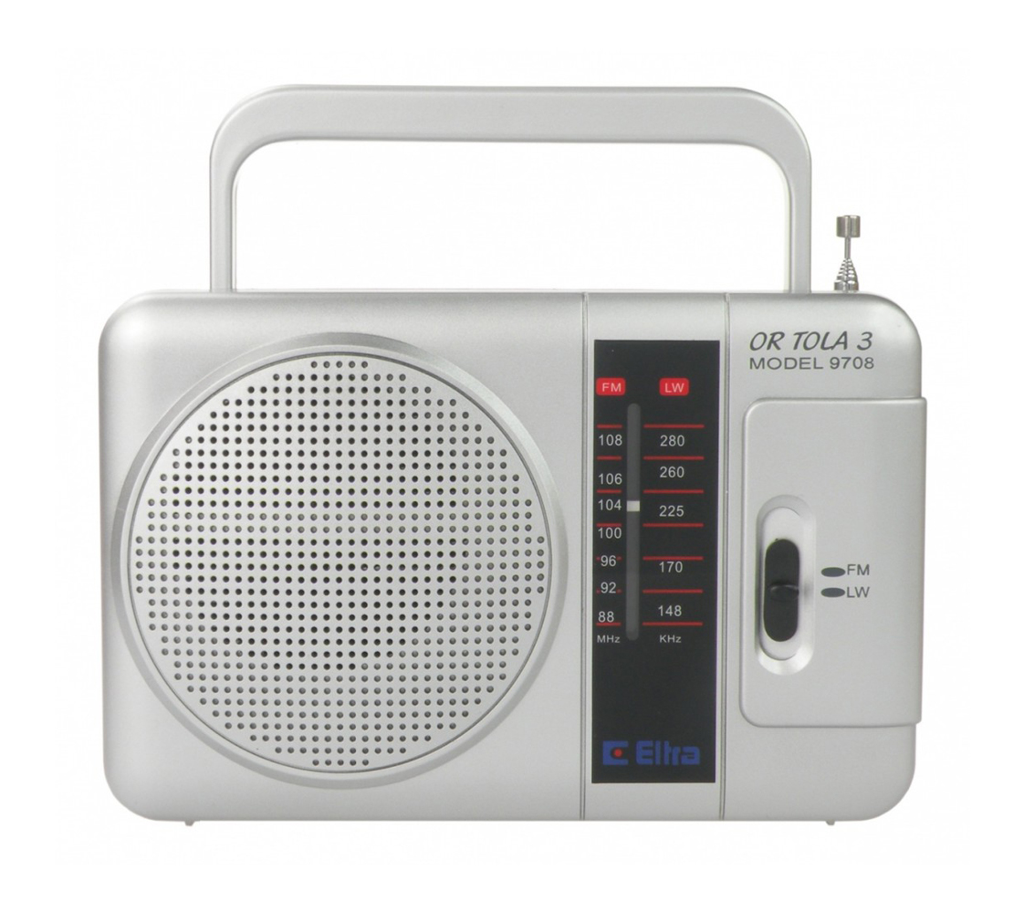 

Eltra Tola Odbiornik radiowy model 9708 srebrny