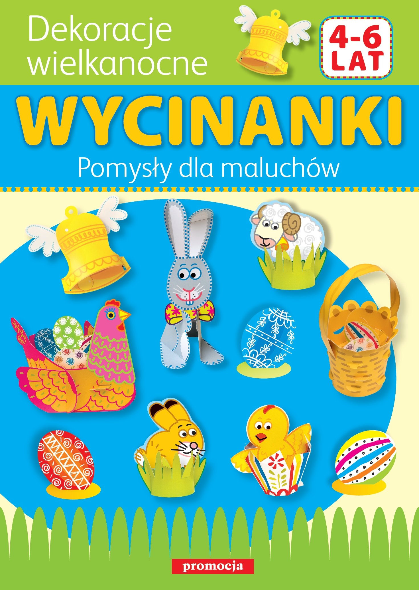 

Wycinanki Dekoracje wielkanocne 4-6 lat