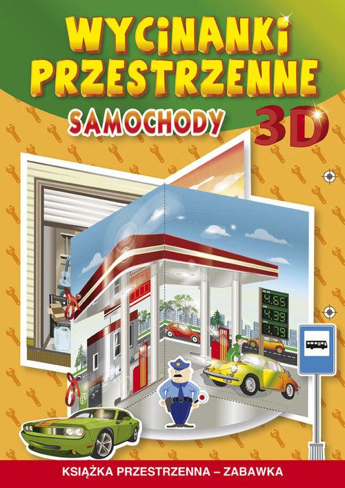 

Wycinanki przestrzenne. Samochody 3D Książka przes