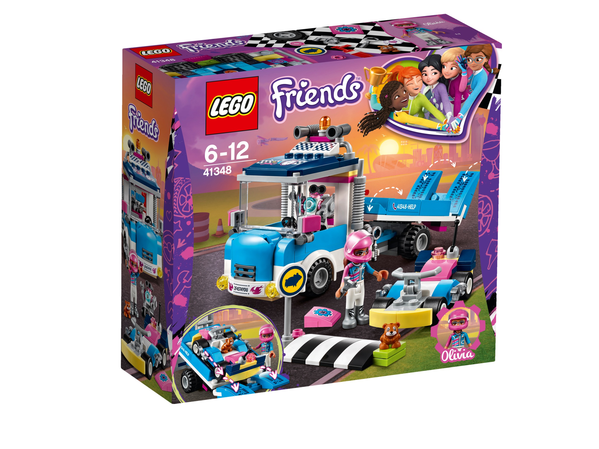 Lego Friends 41348 Furgonetka Usługowa