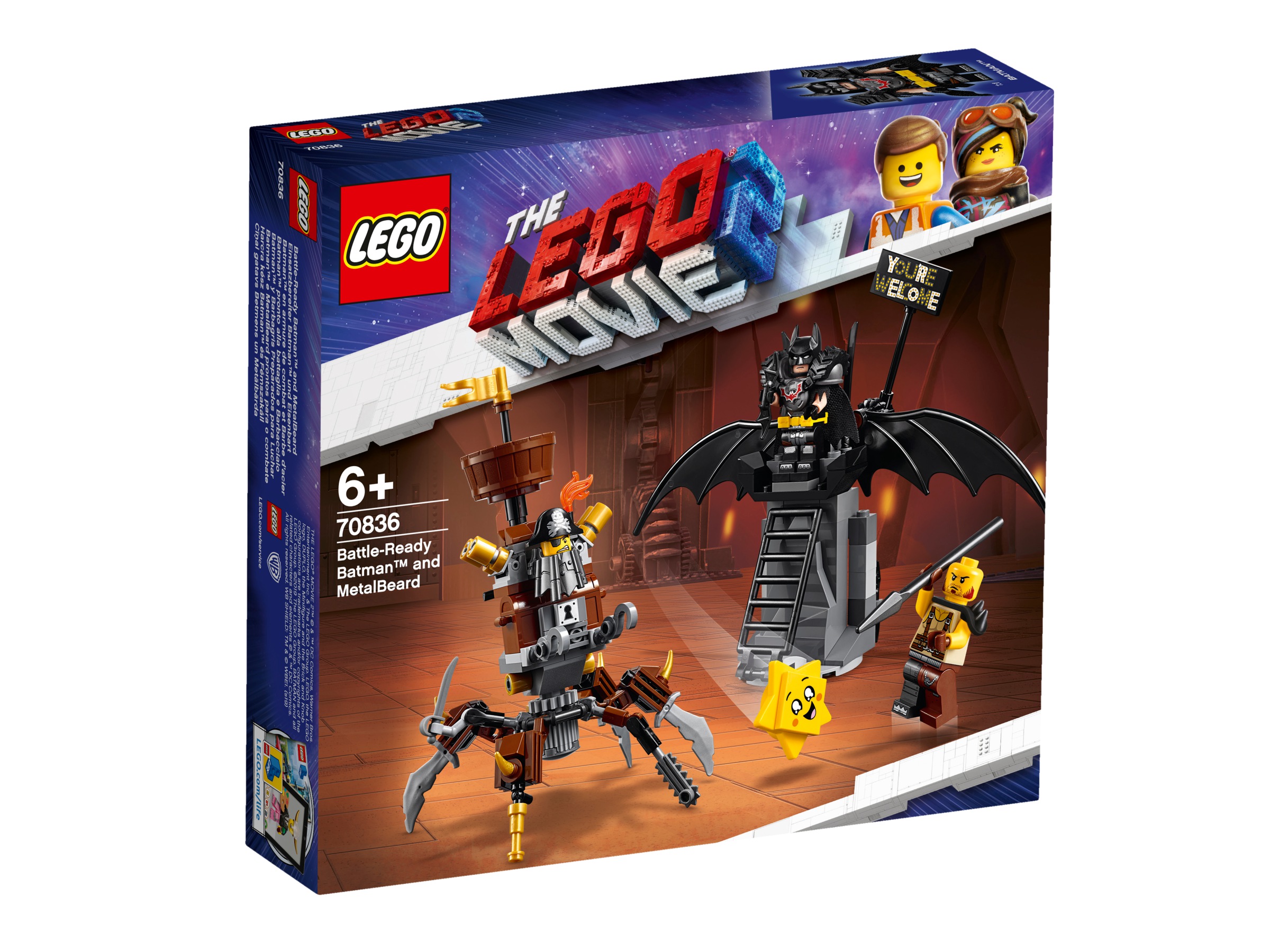 

Lego Movie Batman i Stalowobrody 70836