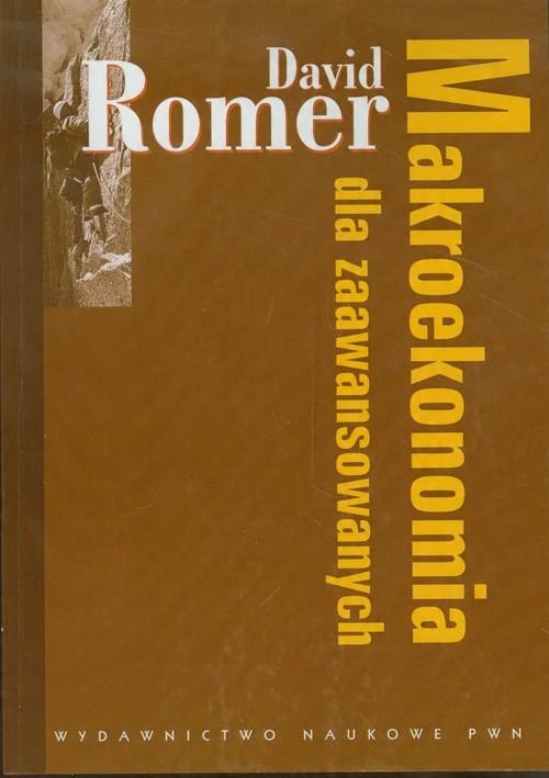 

Makroekonomia dla zaawansowanych Romer David 20411