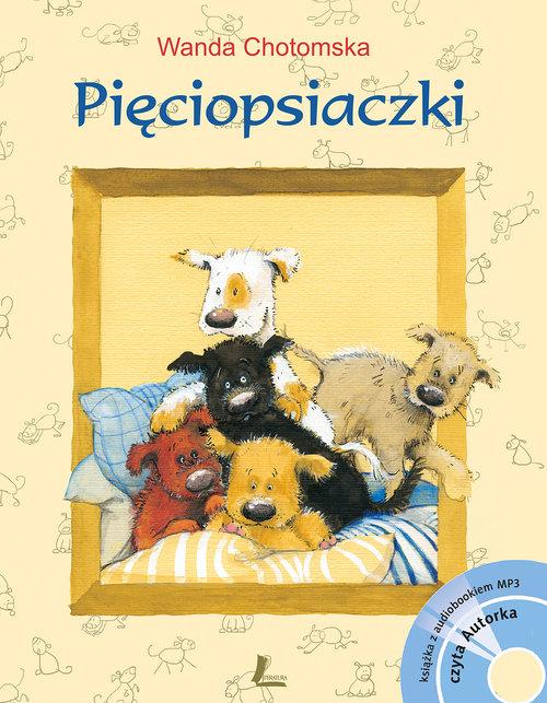 

Pięciopsiaczki + CD Wanda Chotomska