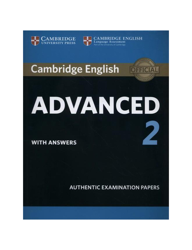 

Cambridge English Advanced 2 Student's Book with