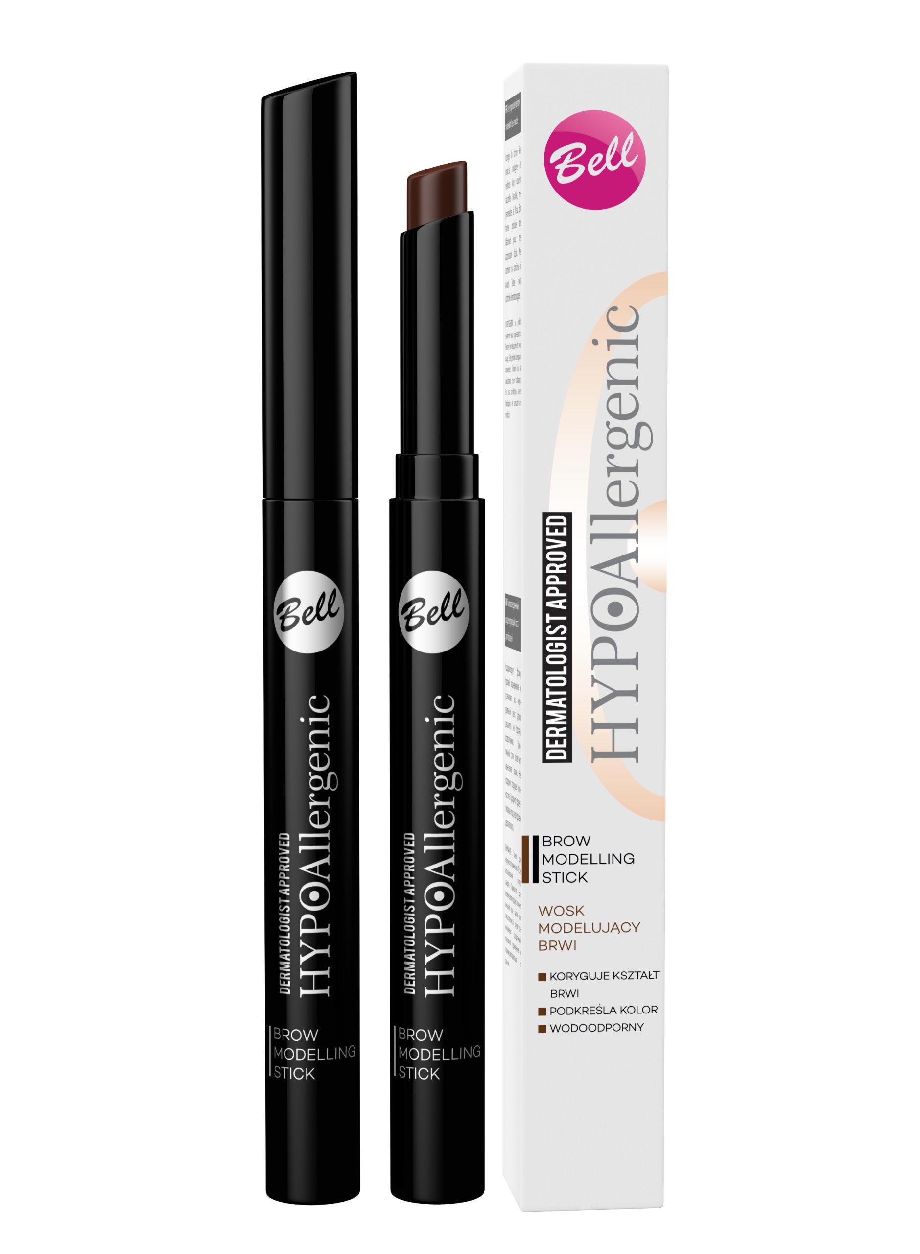 

Sztyft do brwi Bell HypoAllergenic Brow Modelling