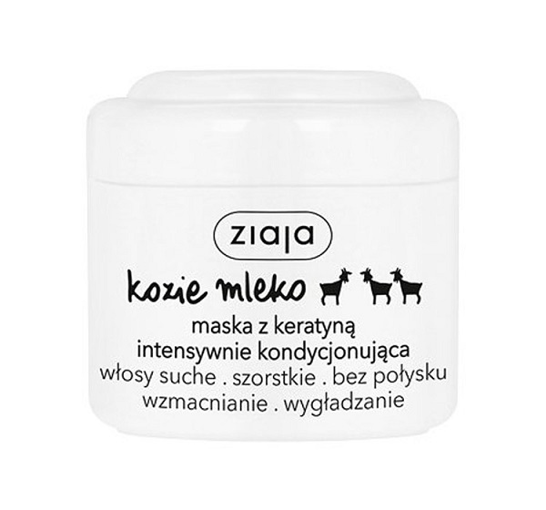 

Ziaja maska z keratyną do włosów Kozie Mleko 200ml