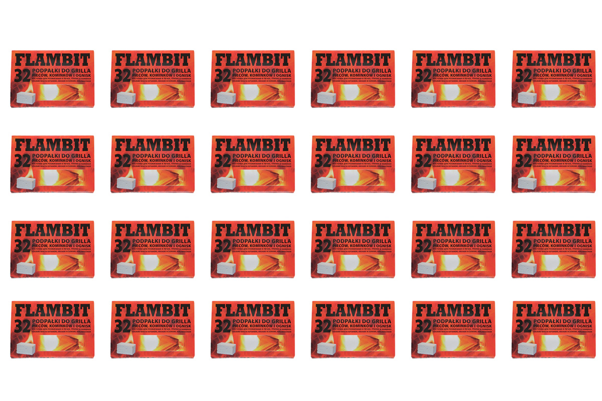 КУХНЯ КУХНЯ ФЛАМБИТНЫЙ КАМИН 32 КУБИКА x 24 шт.