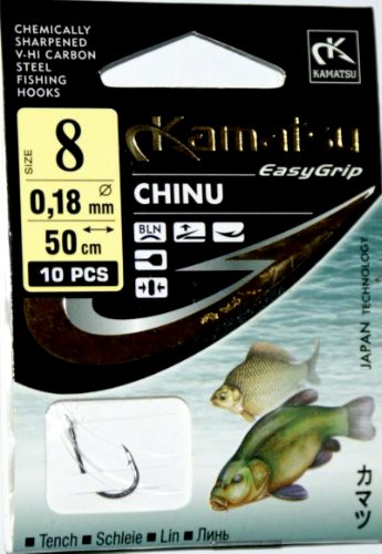 

Przypon Chinu Lin hak nr.8 żyłka 0,18mm 50cm