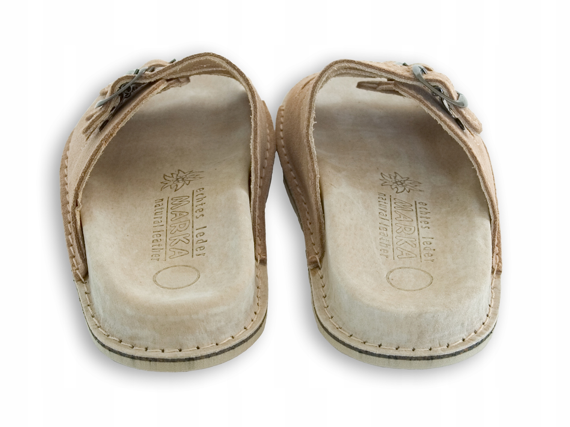 ORYGINALNE KLAPKI SKÓRZANE FUSBET PRODUCENT nr 37 Rozmiar 37