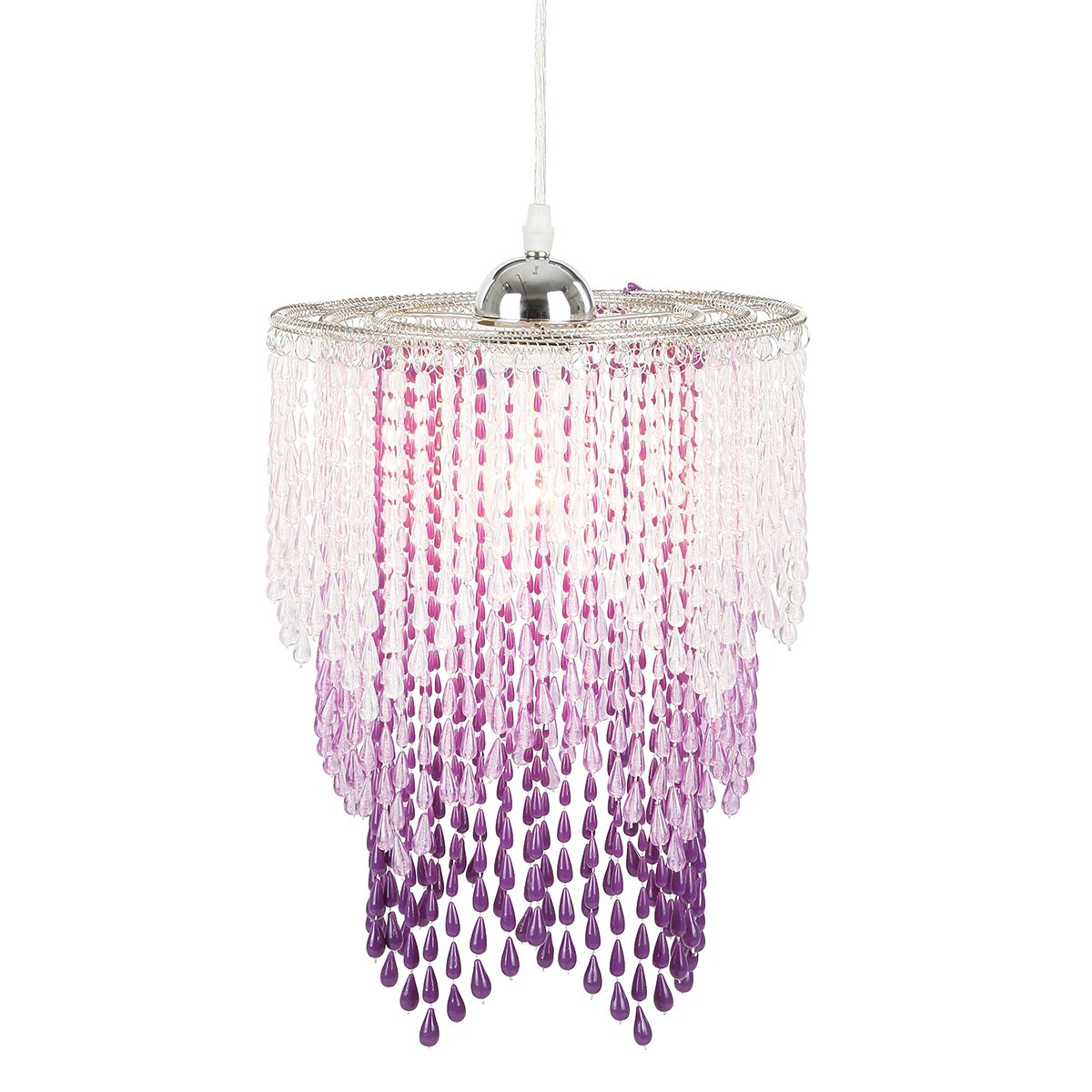 

Arkon Lampa Sufitowa Wisząca Żyrandol Fiolet