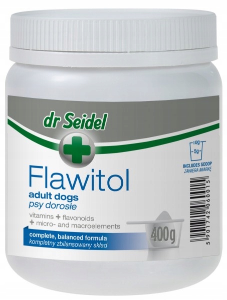 Dr Seidel FLAWITOL pre psov dospelých 400g