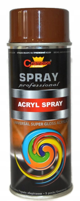 

8011 Ral Połysk Akryl Farba Spray 400 ML Champion