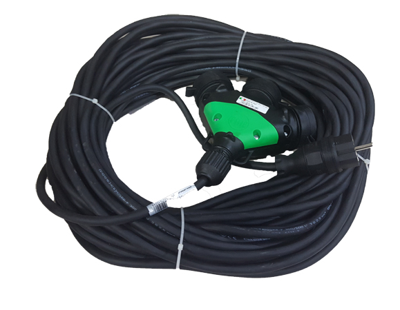 

Przedłużacz Gumowy Budowlany 10M Ow 3x2,5 16A Rw