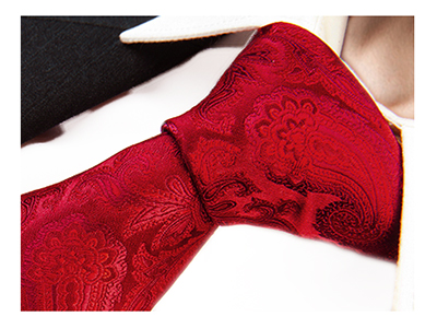 

New! Krawat Męski Paisley Czerwony Bordowy kgm168