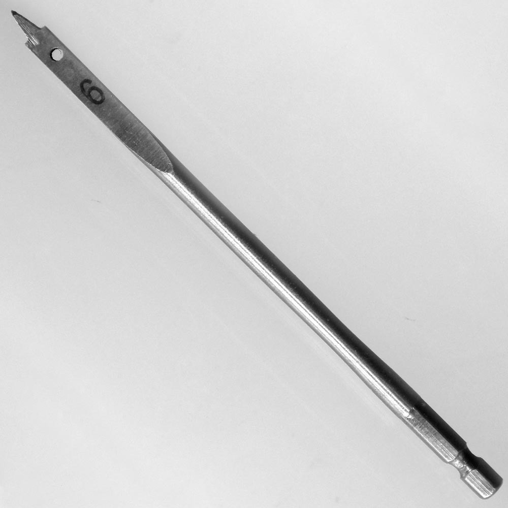 

Wiertło do drewna łopatkowe, 6 x 152 mm