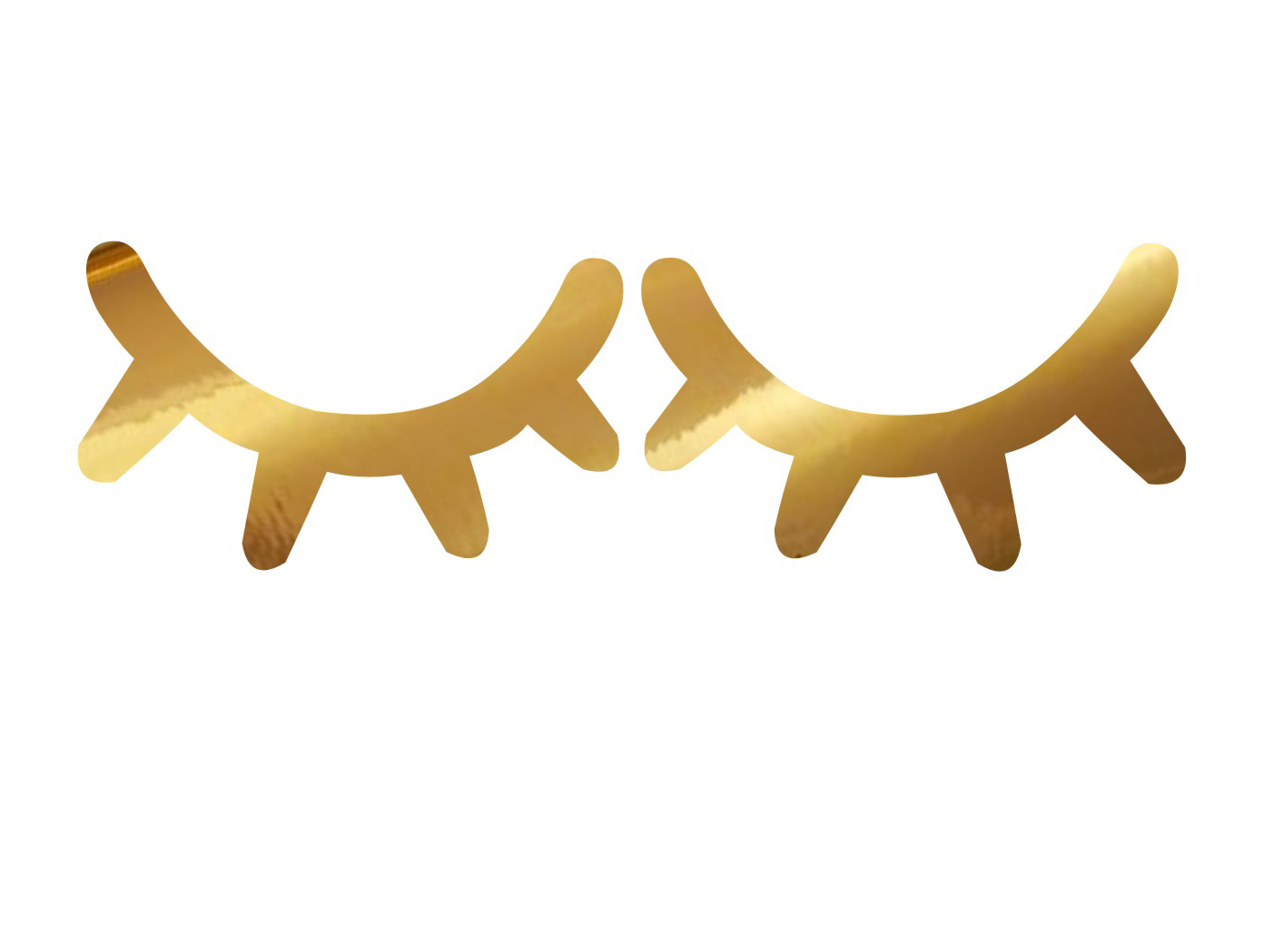 Наклейки на стену настенные ресницы 3 узоры