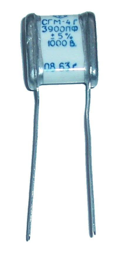 

Kondensator Mikowy SGM-4 3,9nF 1000V Silver Mica