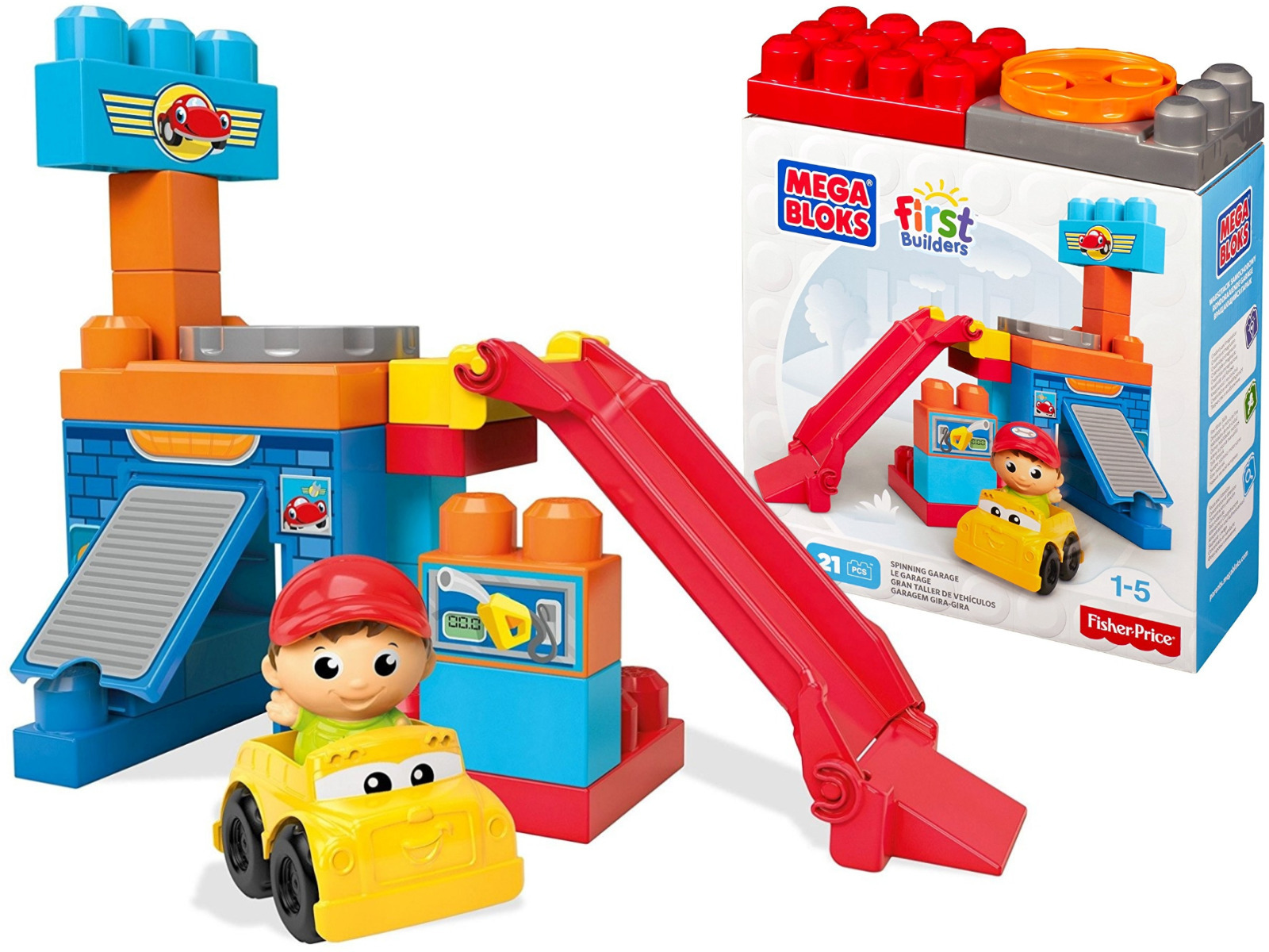 

Bloks Duże Klocki Warsztat Samochodowy DKX87