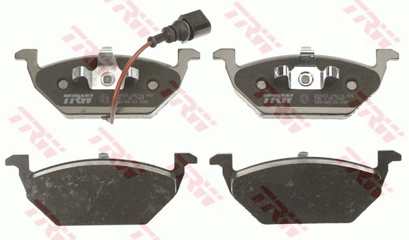 Tarcze Klocki TRW Przod AUDI A3 8L 280mm Discs type Ventilated