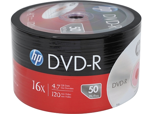 

Hp Płyty Dvd-r 4,7GB 100 szt Niezawodne koperty