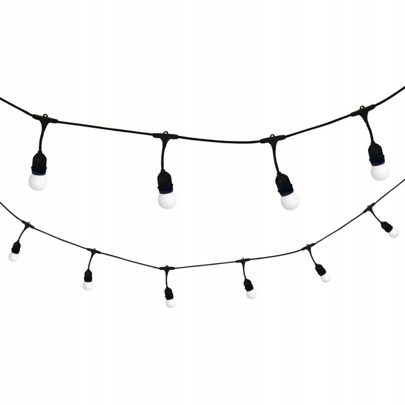 

Girlanda ogrodowa Led 10xE27 5,6m 6W Polux 308207