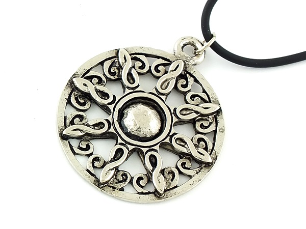 Wisior amulet talizman celtycki słońce zdrowie 162 Materiał kauczuk inny