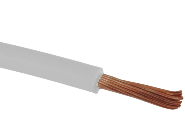 PRZEWOD KABEL LGY H05V K 500V 1x1mm2 BIALY 100mb