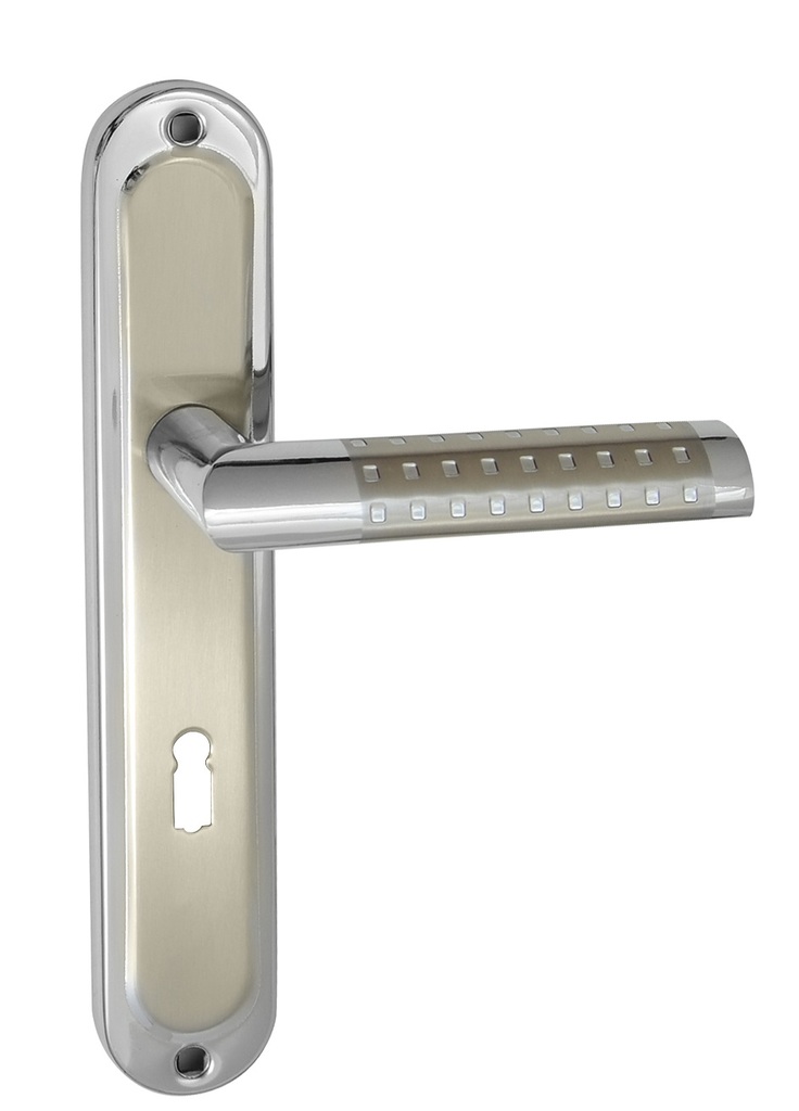 

Klamka do drzwi Galaxy 72 Klucz Nikiel/chrom