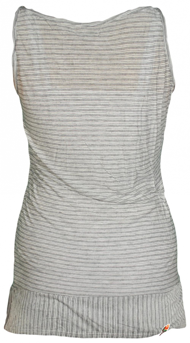 WRANGLER женская блузка топ полосатый MINA TANK _ s r36 цвет белый серый, серебристый