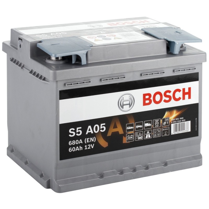 Аккумулятор0ah80a ПРАВ.+ BOSCH S5 AGM S5a05 Начало