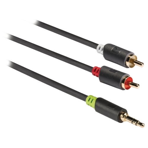 

Jack 3.5mm 2xRCA wt wt 3m kabel Kna Konig