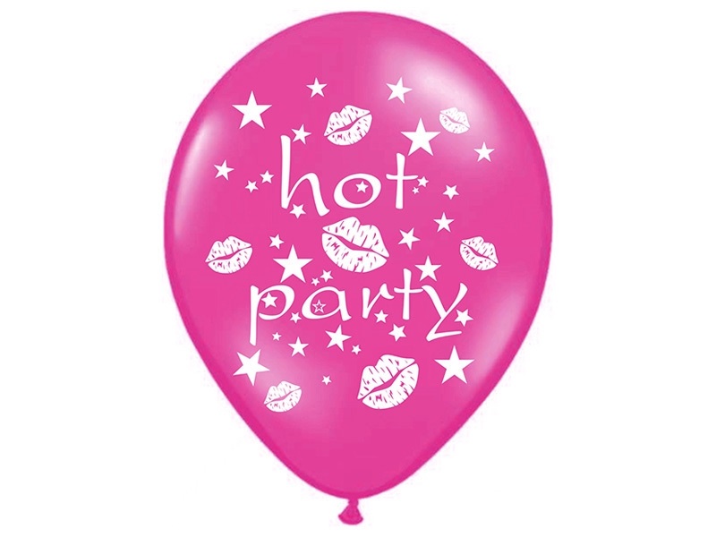 

Balon 30 cm Hot Party Różowy Balony Panieński