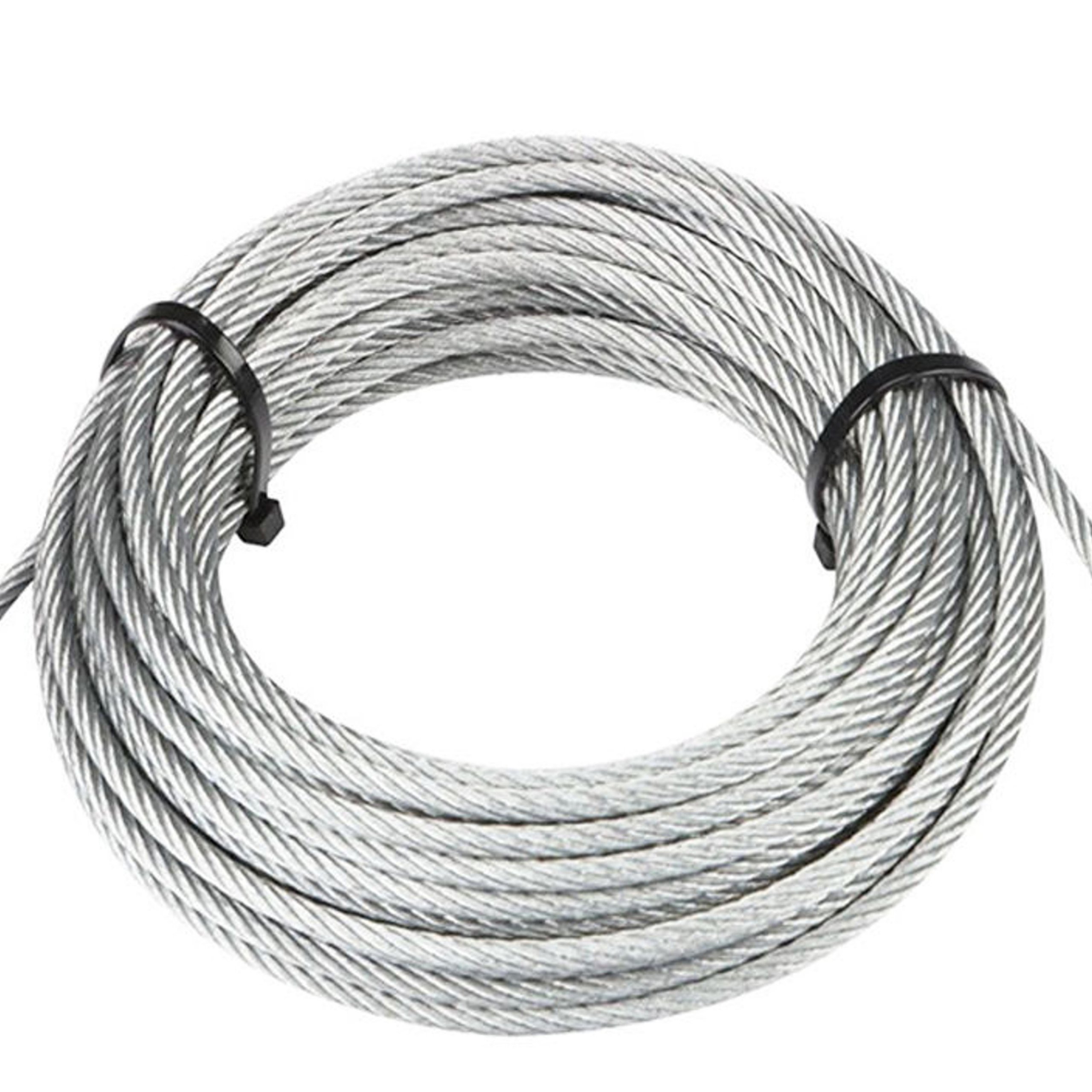 Lano B8038 Nerezové Kyselinovzdorná Splétané 7x7 4,0 mm Středně elastické 50 Mb