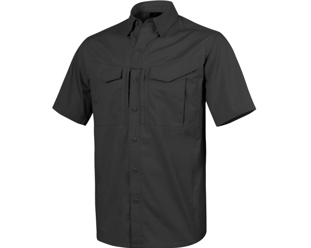 Košile Helikon Defender Krátký rukáv Černá L